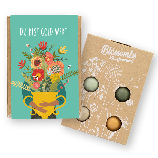 Blossombs Blumenmurmeln Geschenkbox mini