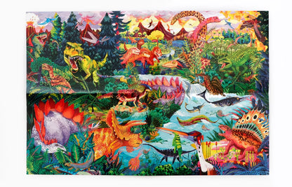 Laurence King Puzzle Dinopedia 48 große und 132 kleine Teile