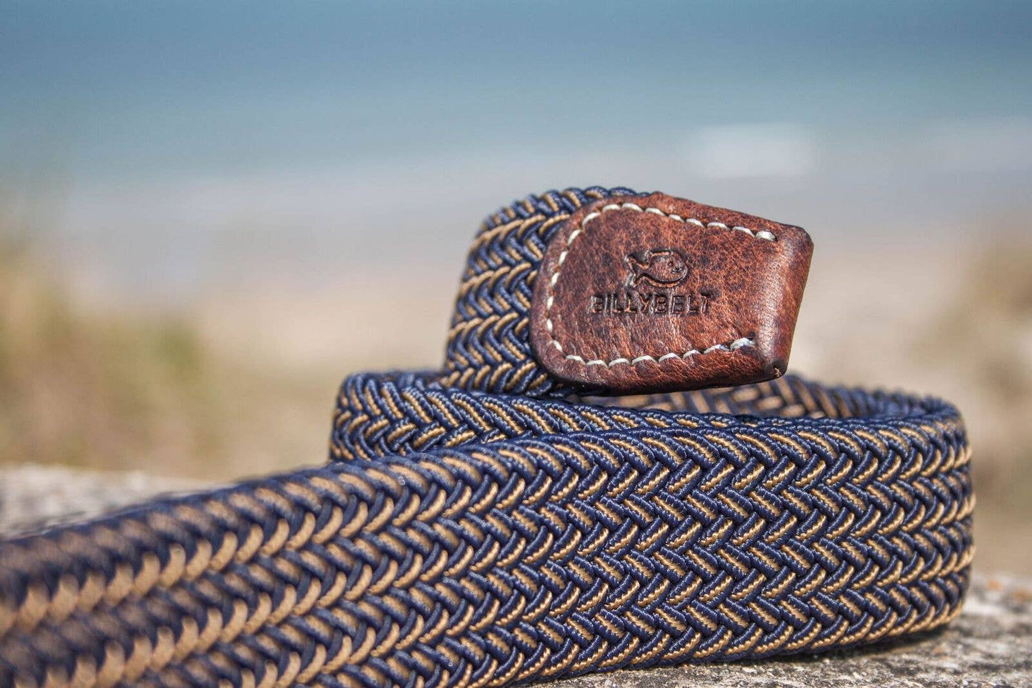 BillyBelt Elastischer Flechtgürtel Havanna