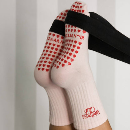 BazaarNoir Grip Socken  "Wellness Club"