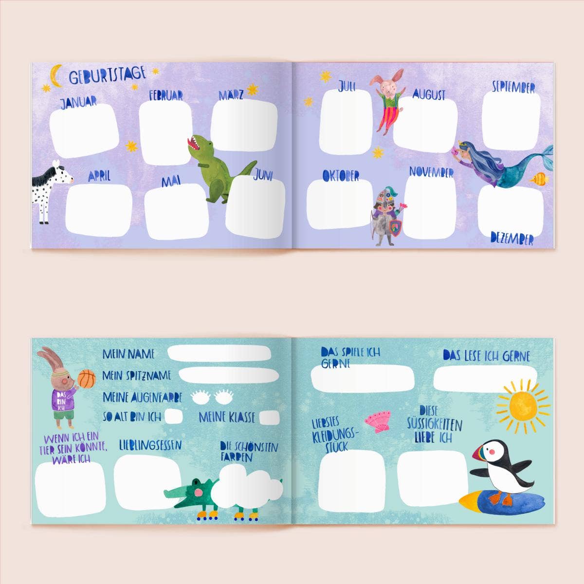 Frau Ottilie Freundebuch *Schule* (Hardcover)