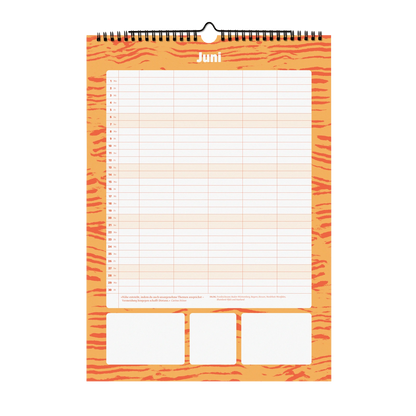 Ein Guter Plan Familienkalender 2026