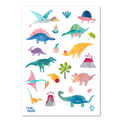 Frau Ottilie Kindertattoos *Dinos*