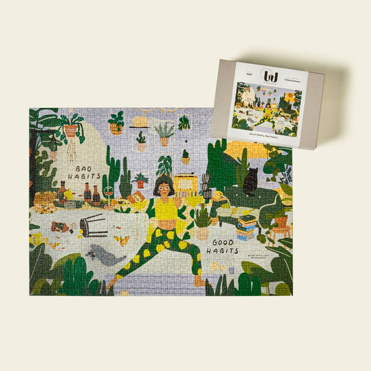 »Good Habits, Bad Habits« Puzzle | Y.Illustrations