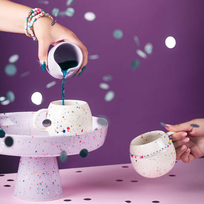 Egg Back Home „New Party“ Ball Tasse, 250 ml, Weiß