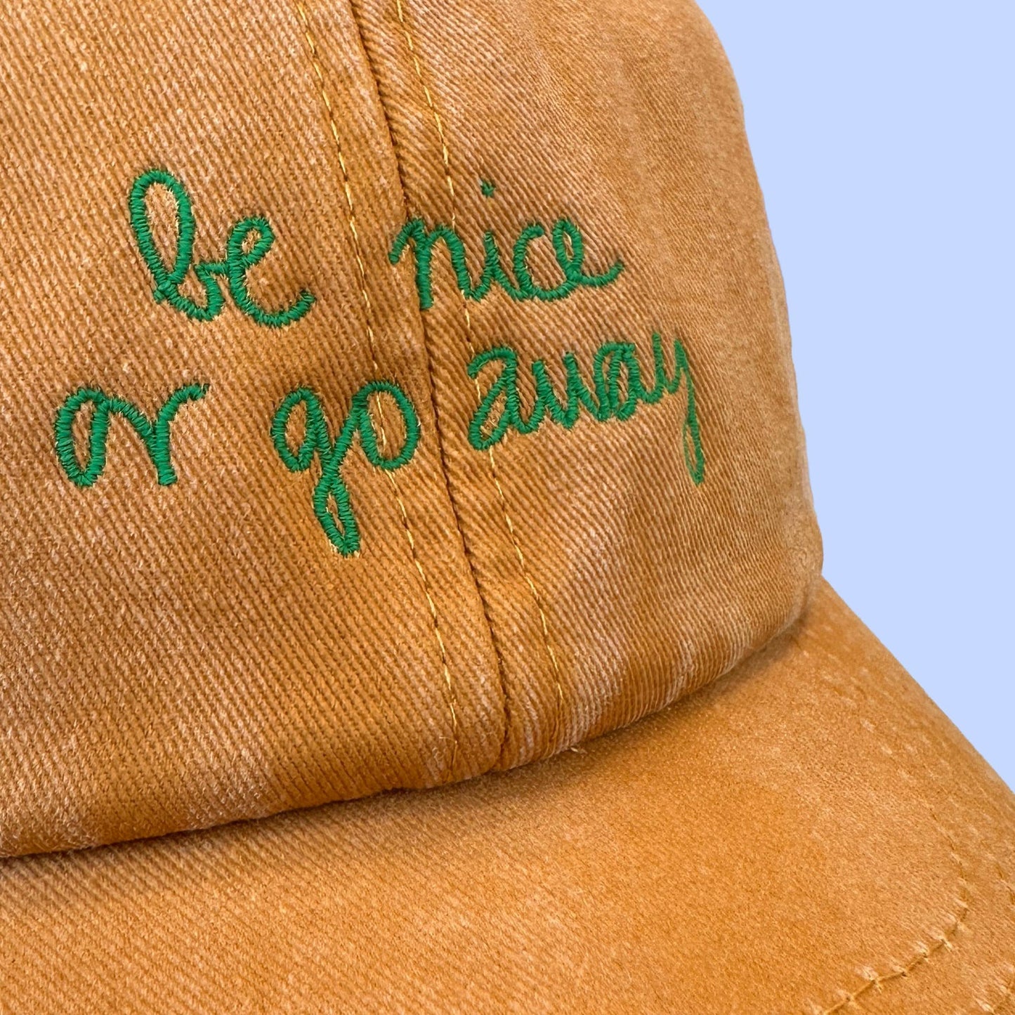 NoSame Vintage Cap „Be Nice“