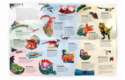 Laurence King Puzzle Dinopedia 48 große und 132 kleine Teile