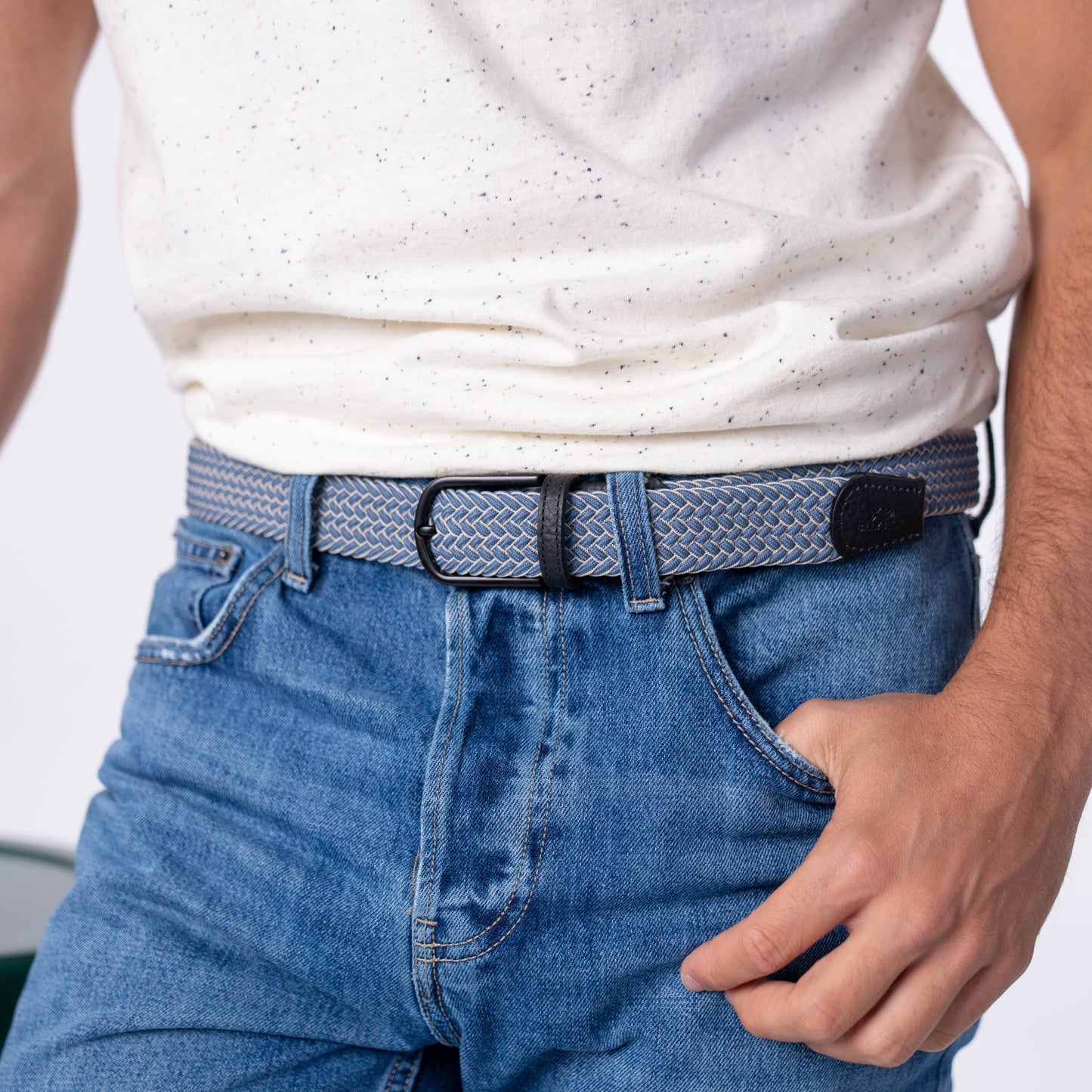 BillyBelt Elastischer Flechtgürtel Chicago