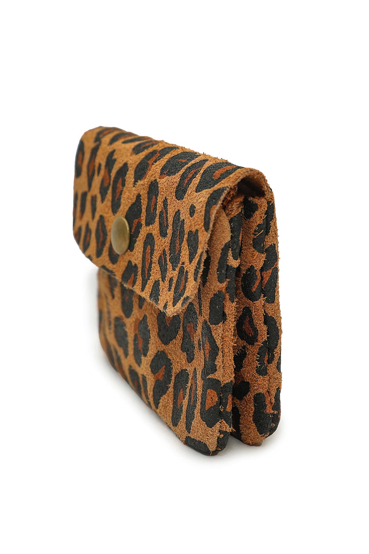 Cherry Paris Geldbeutel Wildlederoptik LUCE LEOPARD