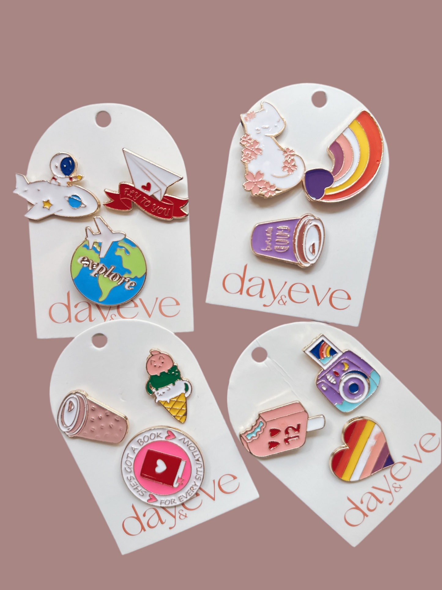 Day & Eve Pin 3erSet