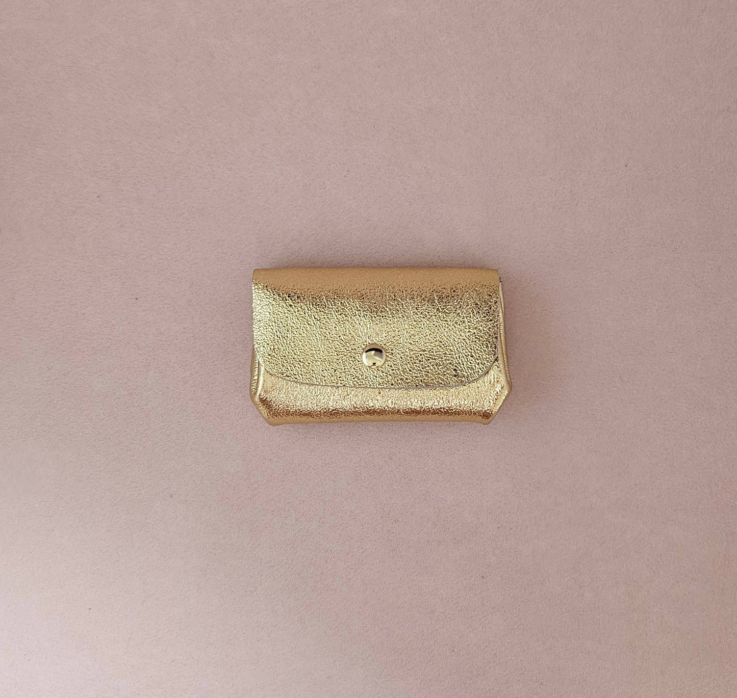 Leder-Geldbörse mit drei Fächern und Sortierer