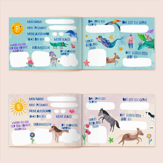 Frau Ottilie Freundebuch *Schule* (Hardcover)