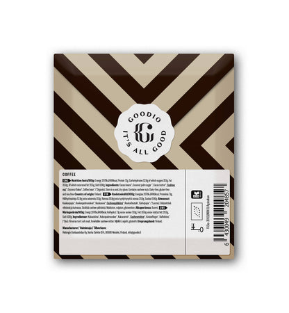 Goodio vegane Kaffeeschokolade Bio 56%