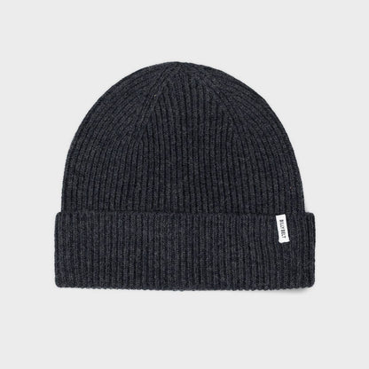 BillyBelt Beanie aus Lammwolle - Dunkelgrau