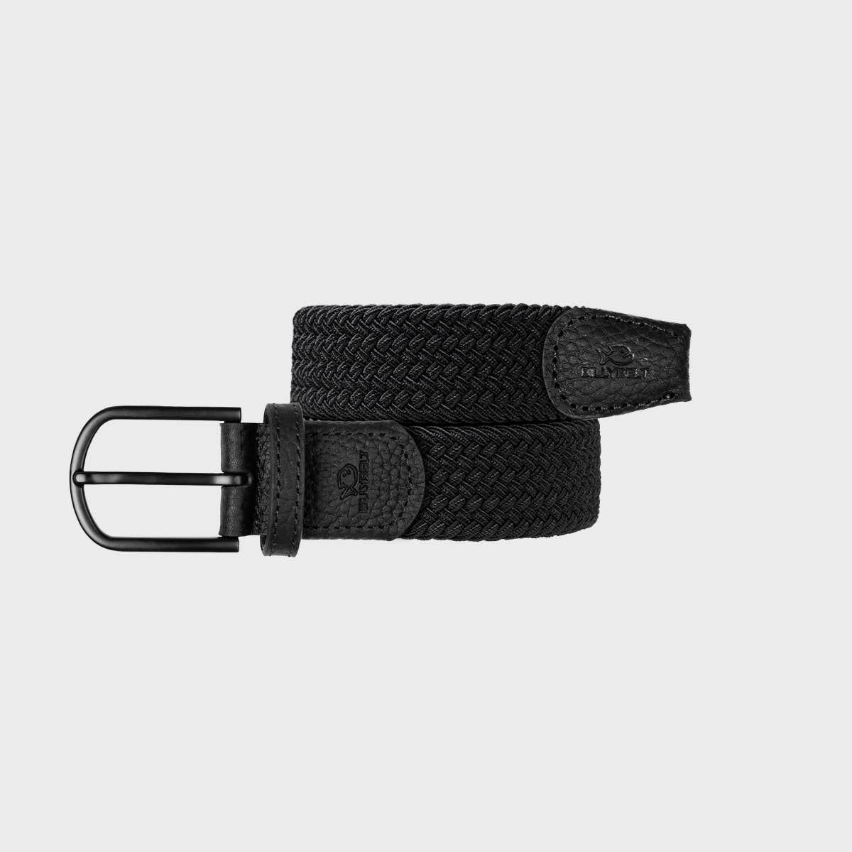 BillyBelt elastischer Flechtgürtel Schwarz