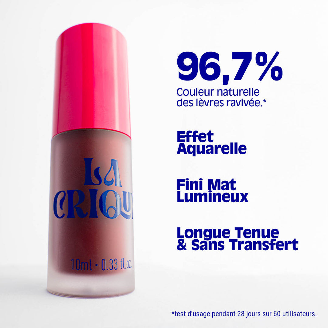 La Crique getöntes Lippenwasser #05 Ruby Crush