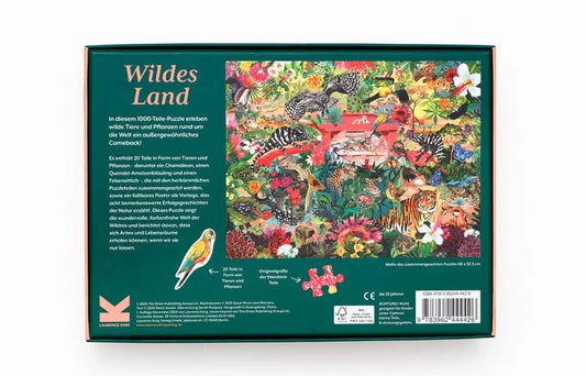Laurence King Puzzle „Wildes Land“ 1000pc