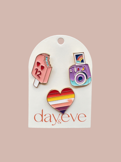 Day & Eve Pin 3erSet