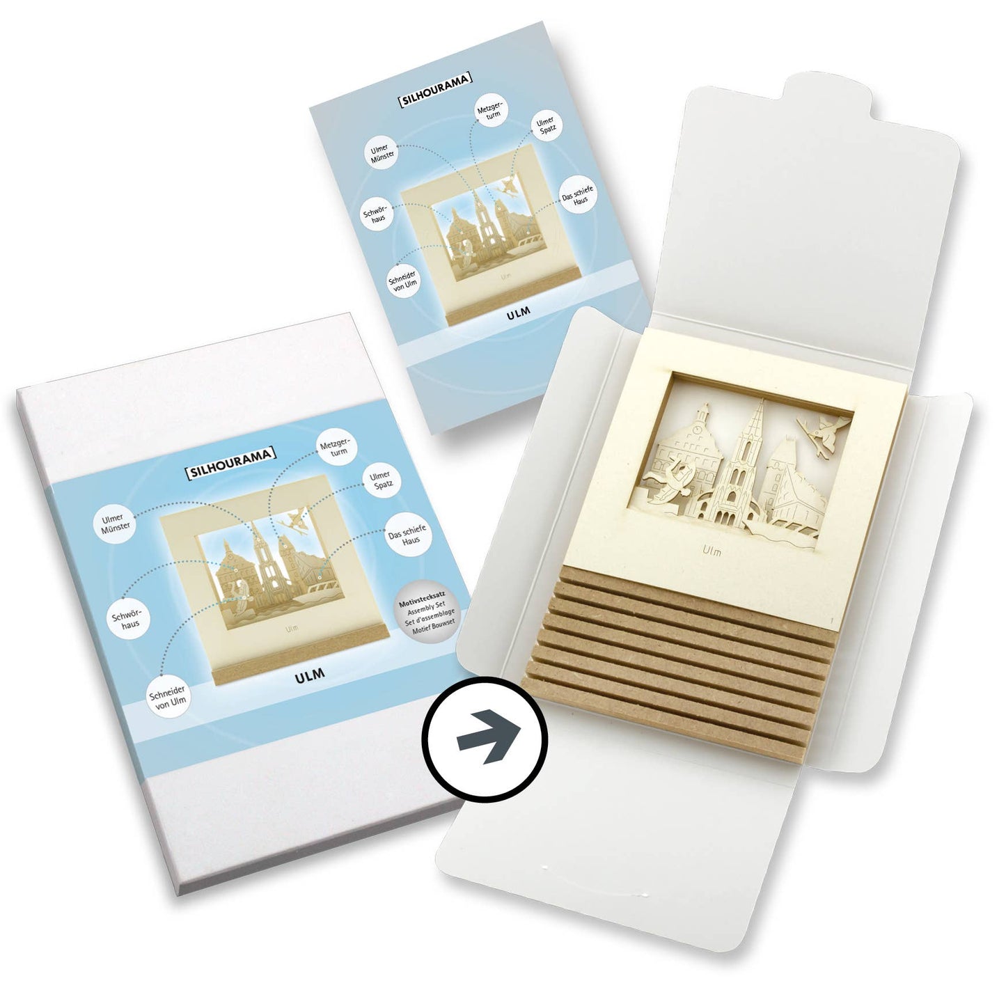 Ulm-Silhoubox L – Geschenkartikel
