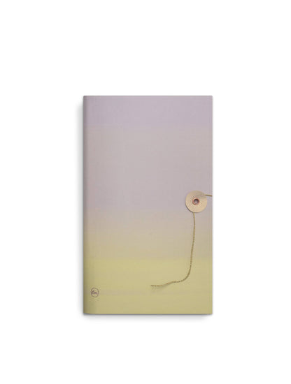 Notizbuch mit japanischem Verschluss - Orchid Lemon