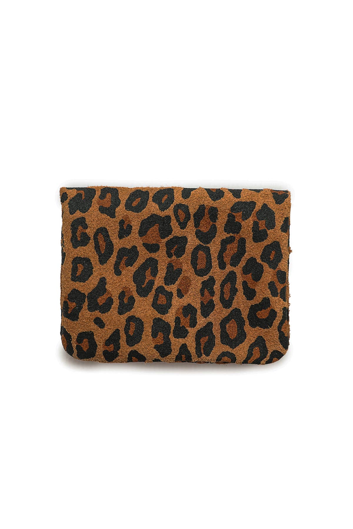 Cherry Paris Geldbeutel Wildlederoptik LUCE LEOPARD