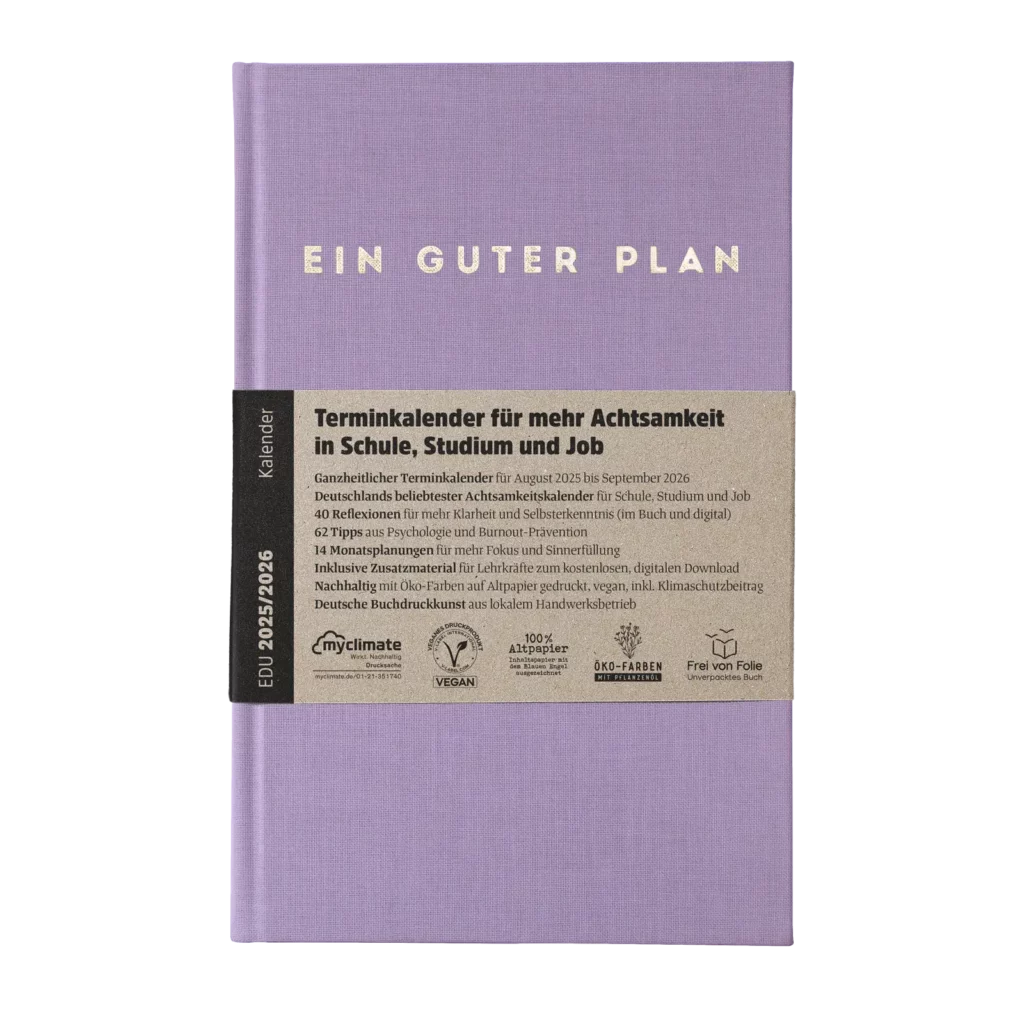 Ein Guter Plan - Achtsamkeitskalender EDU 25/26