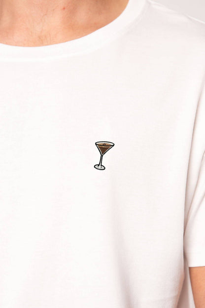 Espresso Martini| Besticktes Männer Bio Baumwoll T-Shirt