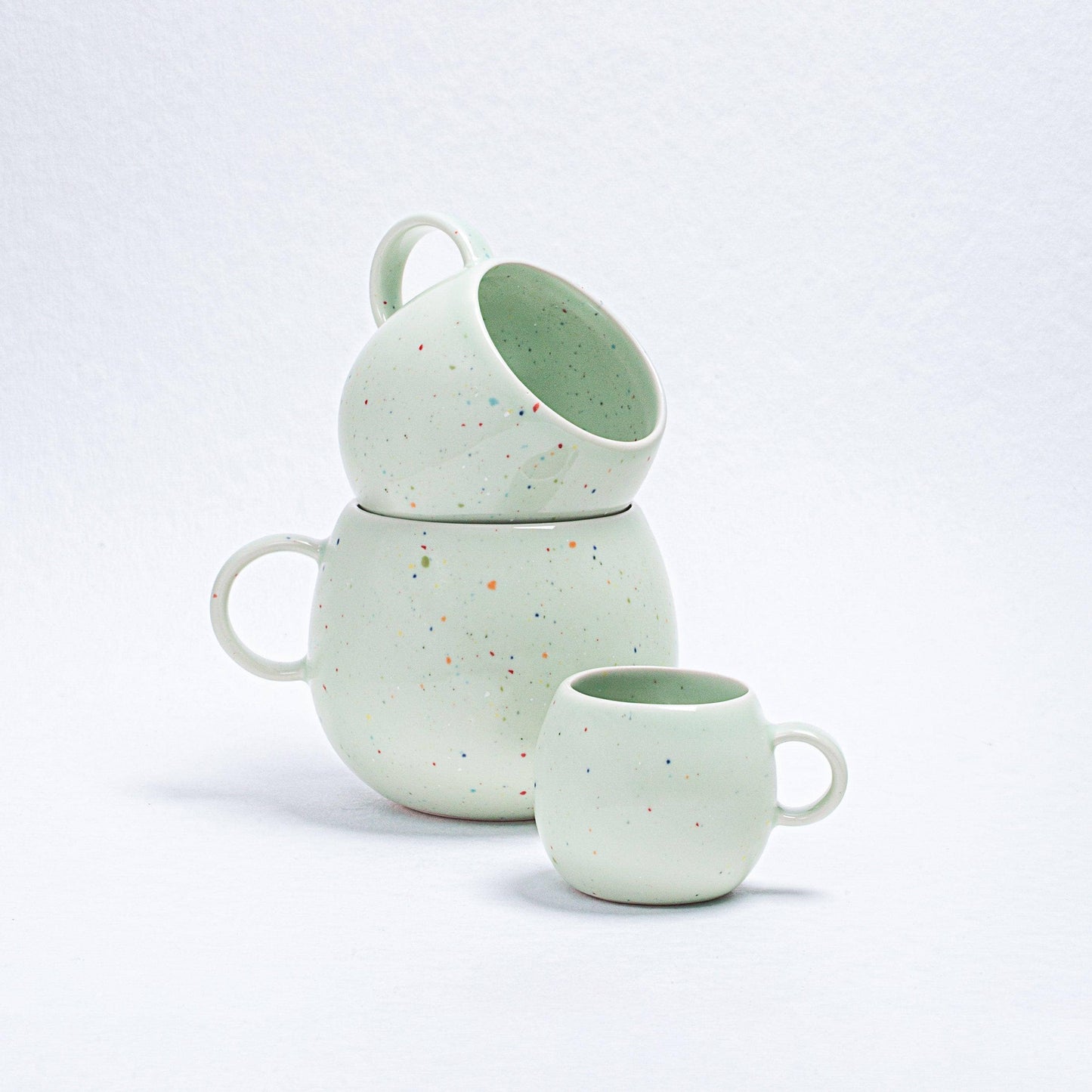Egg Back Home „New Party“ Ball Tasse, 250 ml, Grün