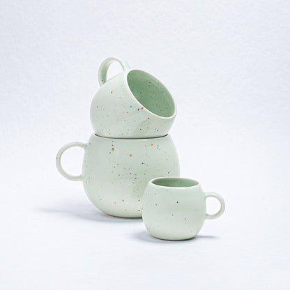 Egg Back Home „New Party“ Ball Tasse, 250 ml, Grün