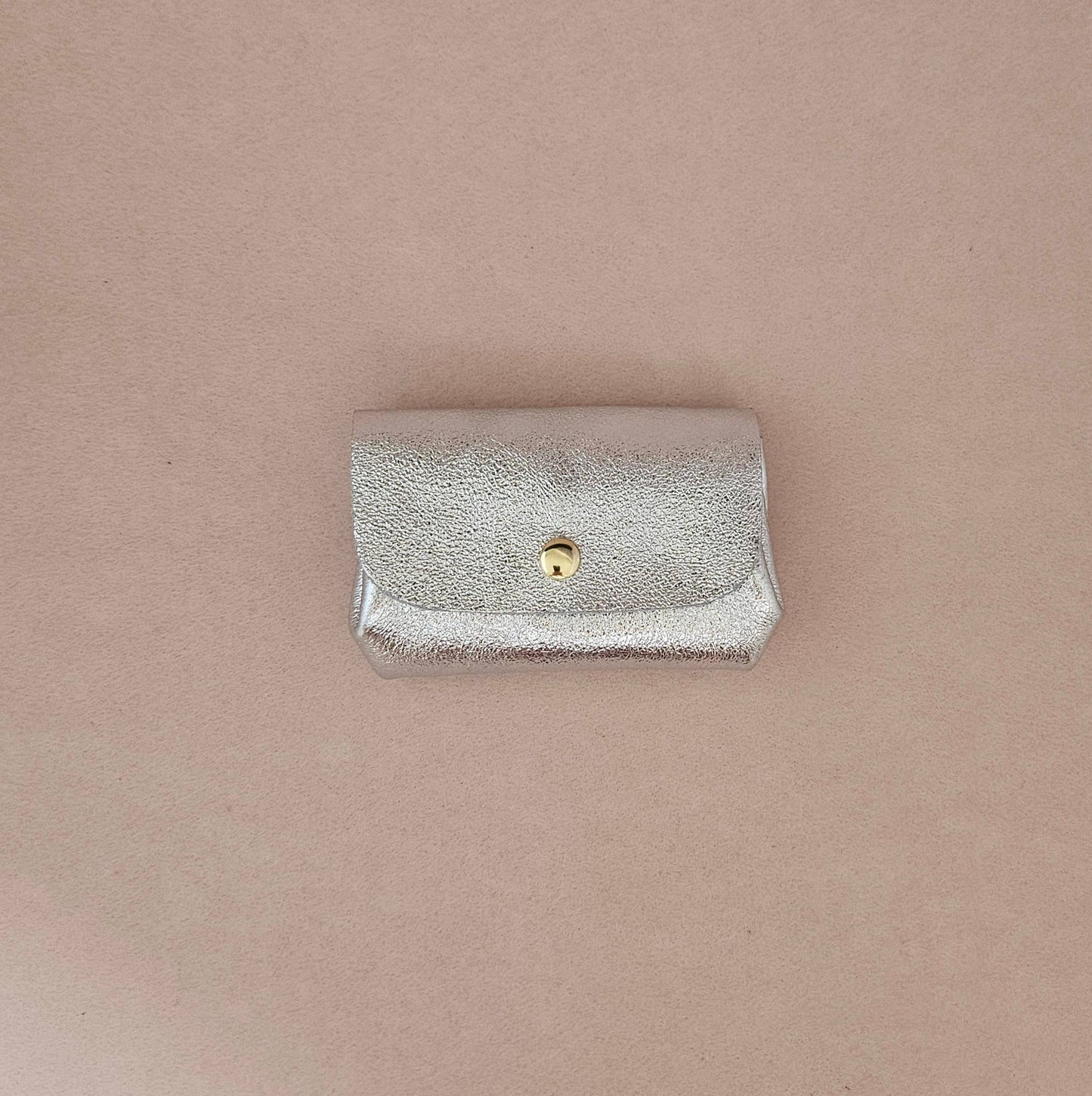Leder-Geldbörse mit drei Fächern und Sortierer