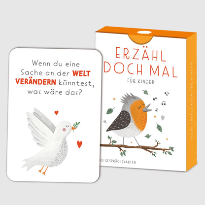 Rüsselfuchs - „Erzähl doch mal“ Gesprächskarten für Kinder