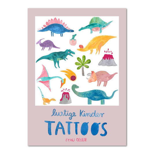 Frau Ottilie Kindertattoos *Dinos*