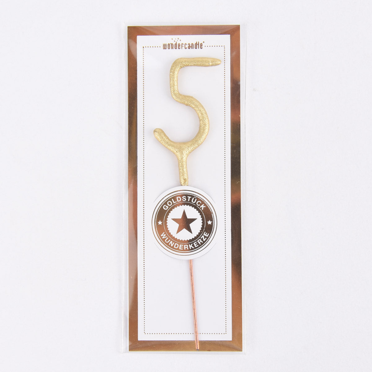 Wondercandle Wunderkerze Zahlen/Motive groß