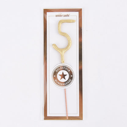 Wondercandle Wunderkerze Zahlen/Motive groß