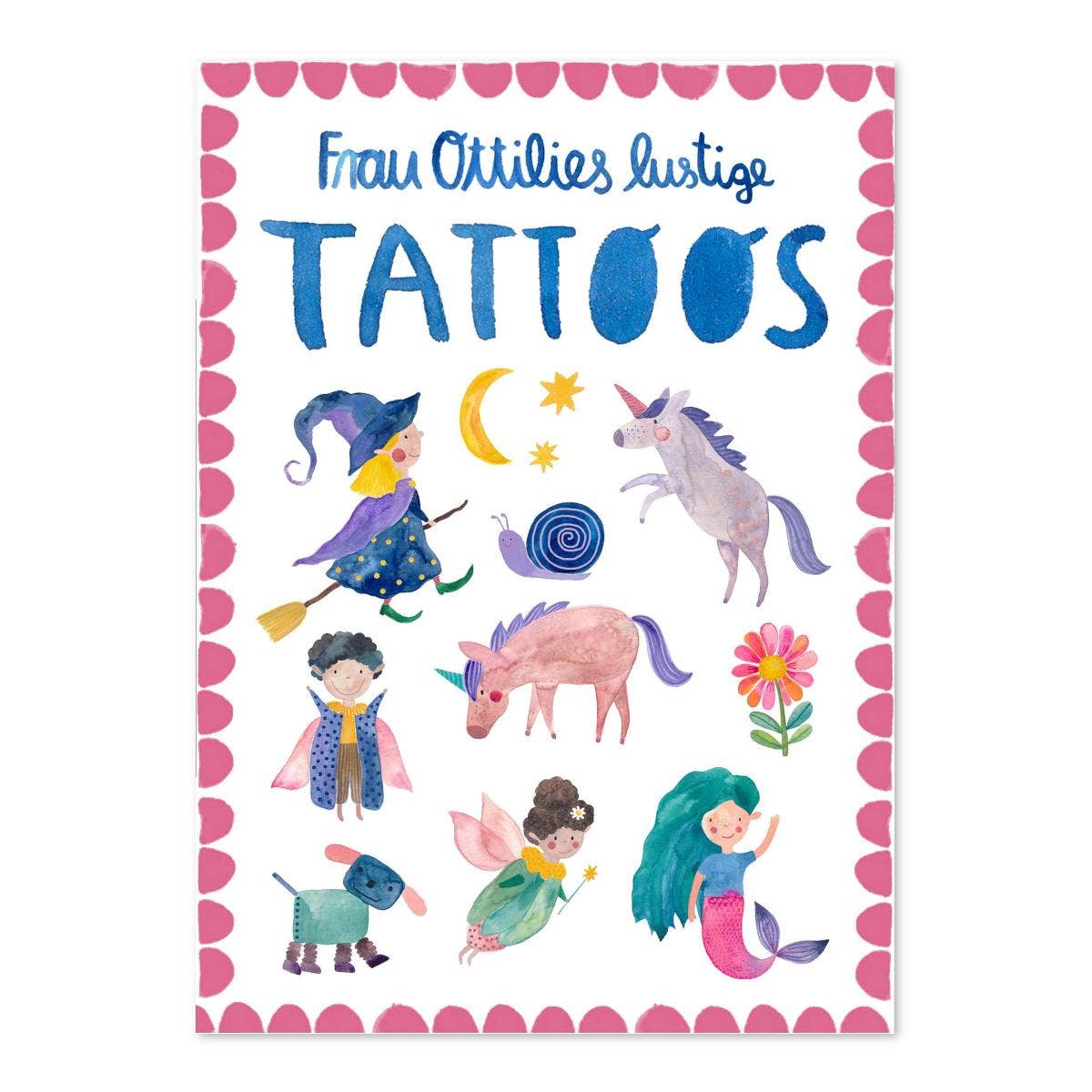 Frau Ottilie Kindertattoos *Fantastische Wesen*