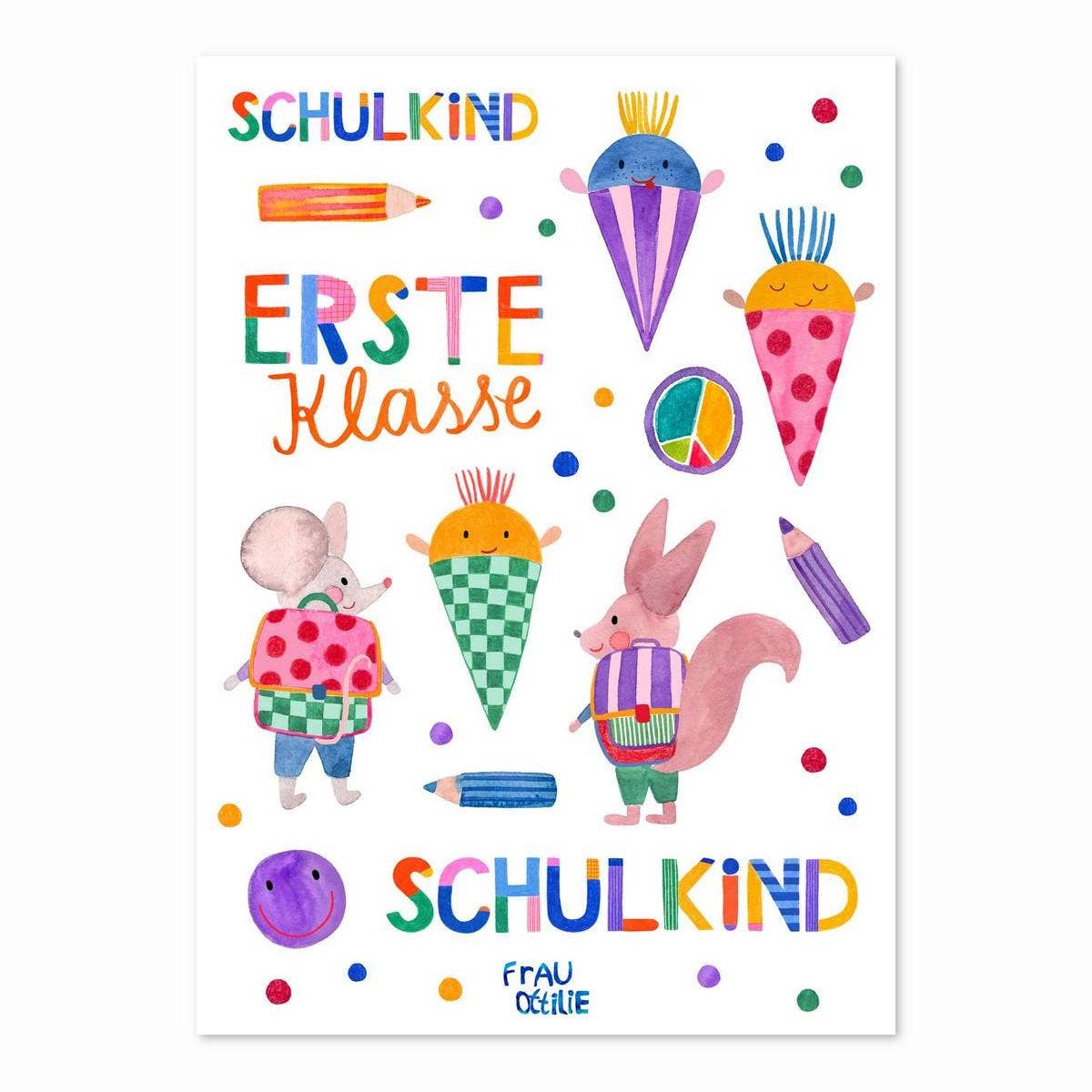 Frau Ottilie Kindertattoos *Schulkind*