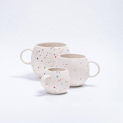 Egg Back Home „New Party“ Ball Tasse, 250 ml, Weiß