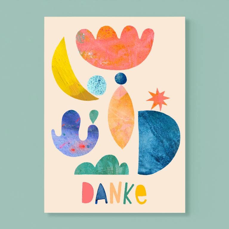 Postkarte *Danke*