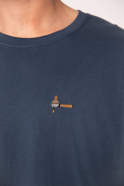 Fashion Drink Organic Bio Shirt „Siebträger & Tamper“