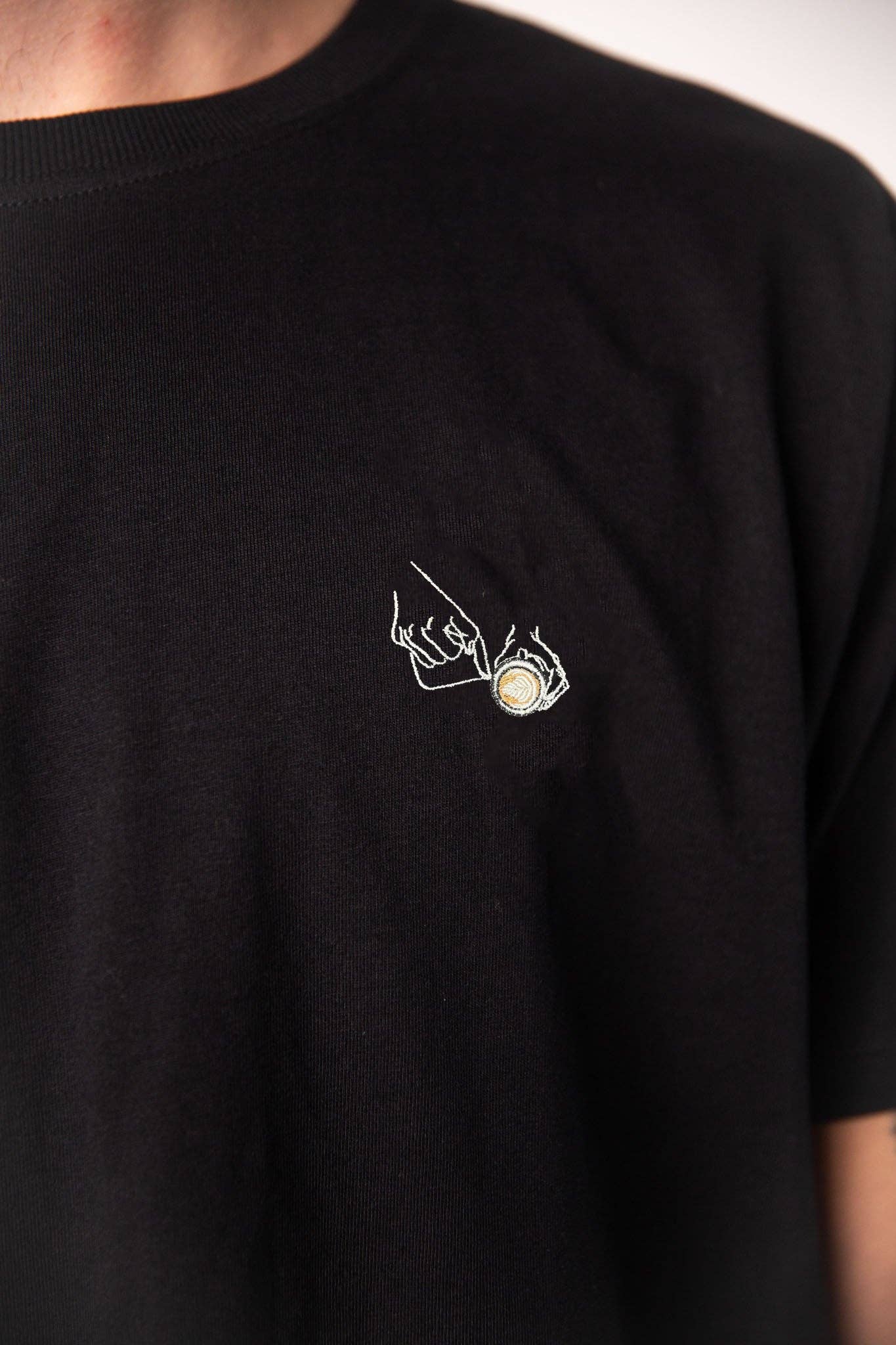 Fashion Drink Organic Bio Shirt „Latte Art“