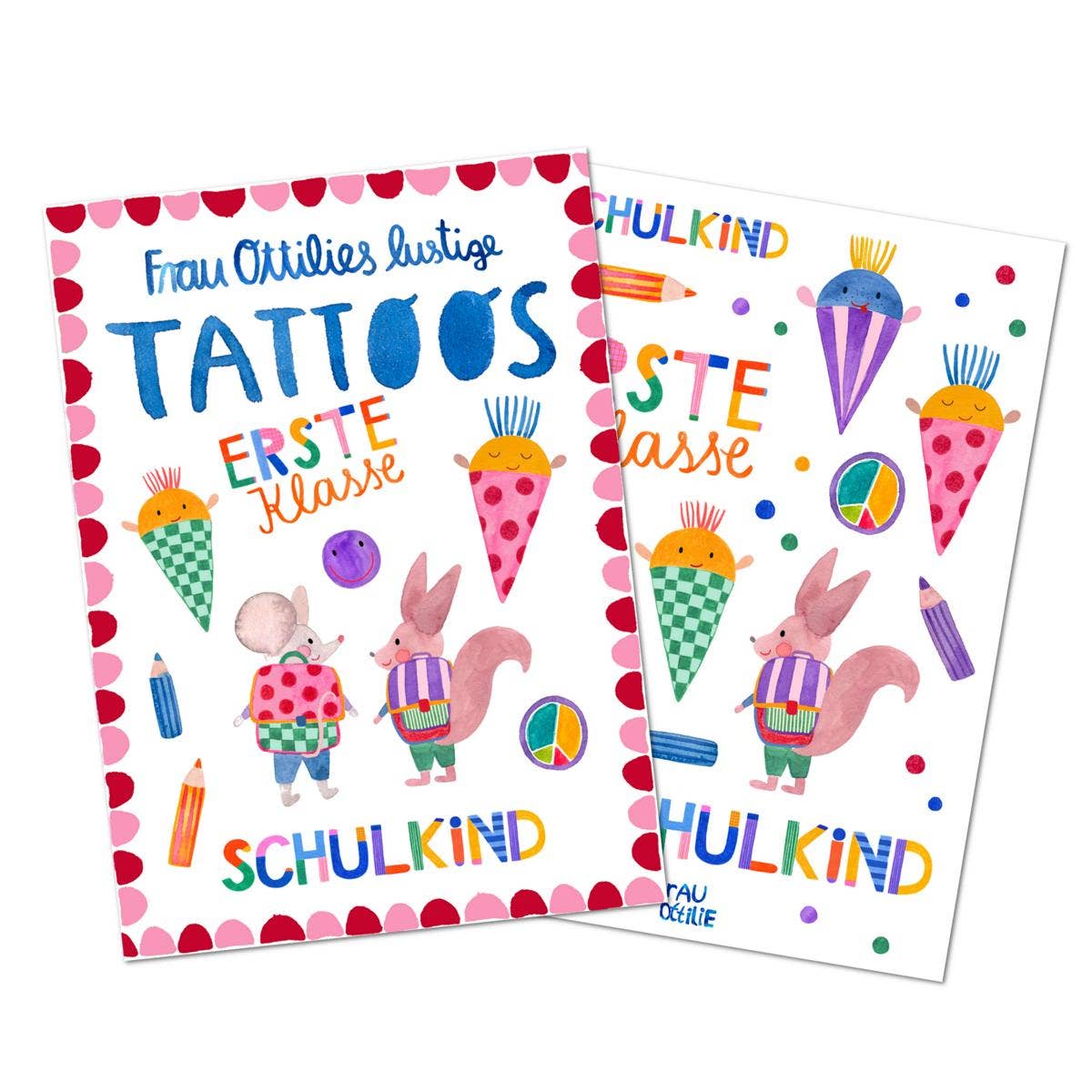 Frau Ottilie Kindertattoos *Schulkind*