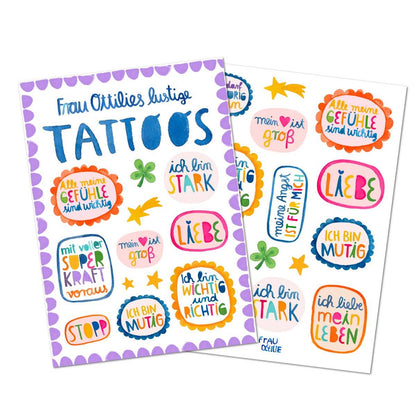Frau Ottilie Kindertattoos *Affirmationen*