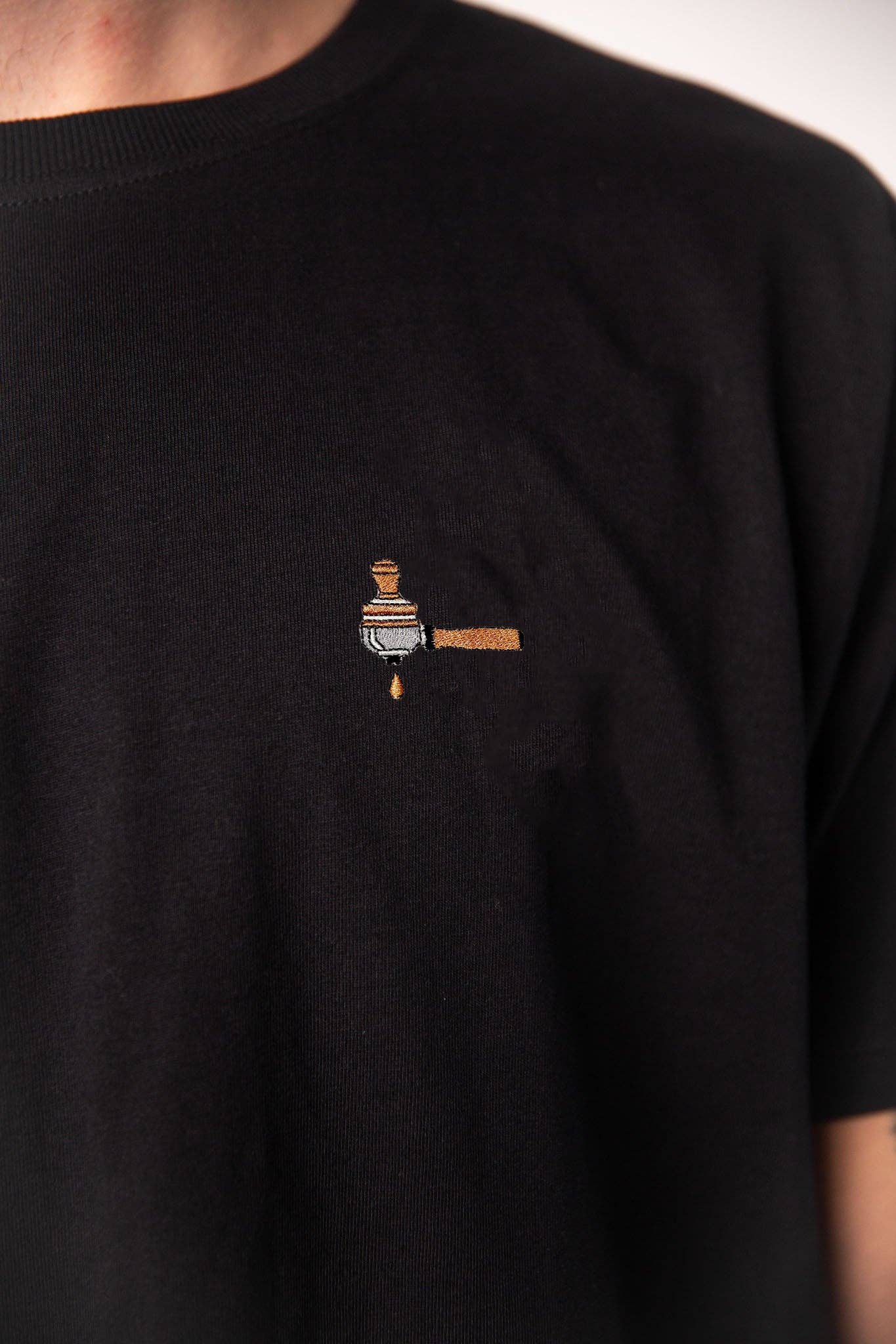 Fashion Drink Organic Bio Shirt „Siebträger & Tamper“