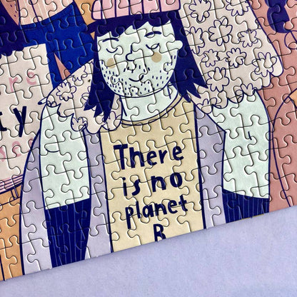 »Fight Today for a Better Tomorrow« Puzzle |   Notietzblock