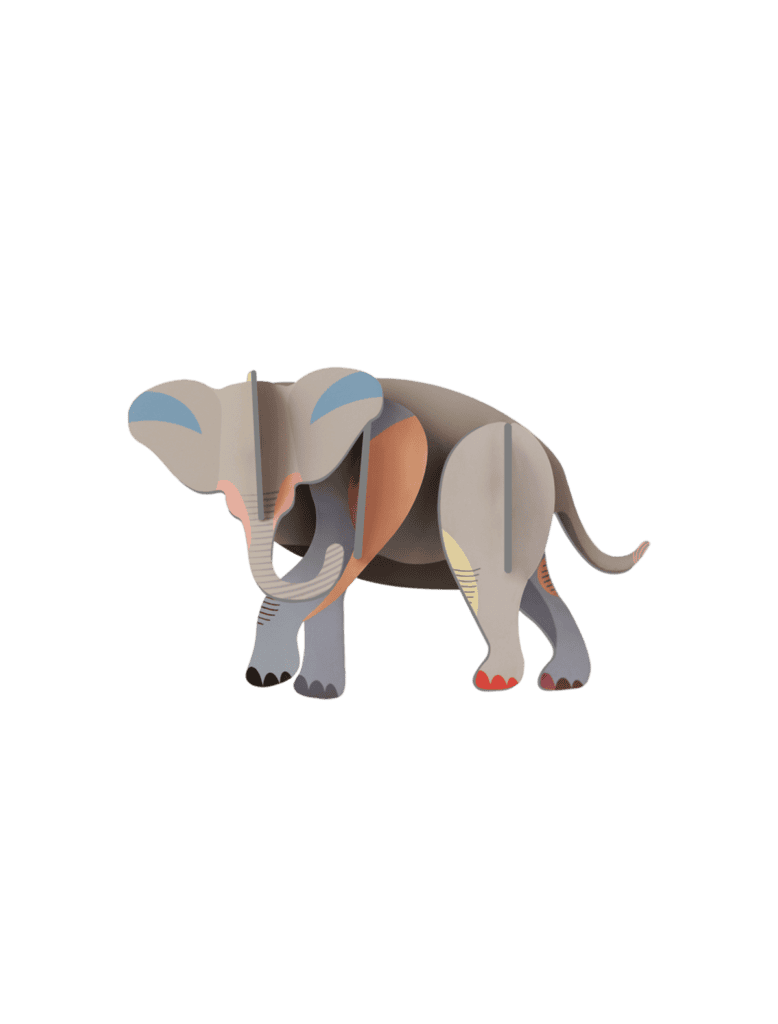 Studio Roof - Wanddekoration aus Pappe „Elephant“