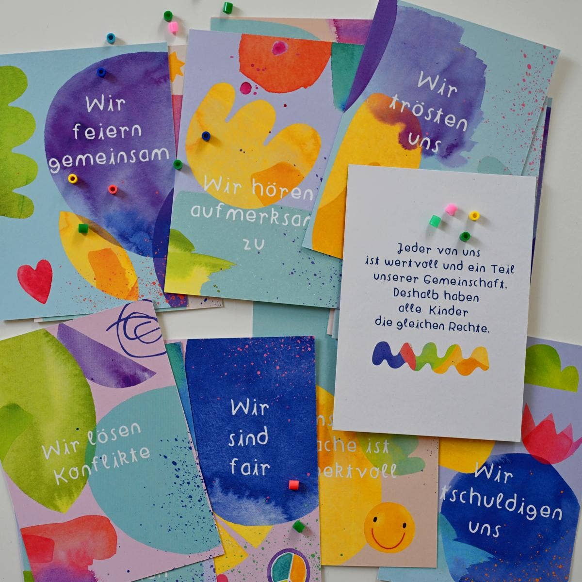 Frau Ottilie Affirmationskarten für Familien, Schulklassen & Kitas
