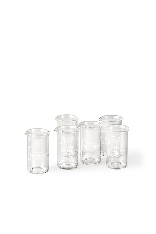 Dr. Jaglas Schnapps Gläser (+ Design Geschenkkarton), 6x2cl