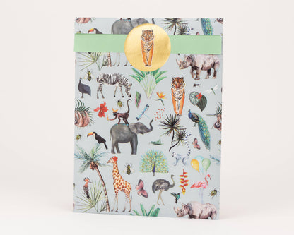 LiebevollVerpackt Geschenktüte Tierreich