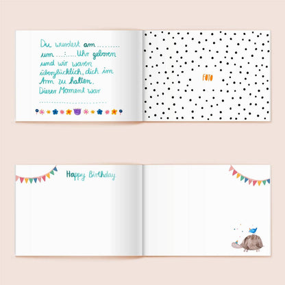 Frau Ottilie Babytagebuch *Welcome Little One*
