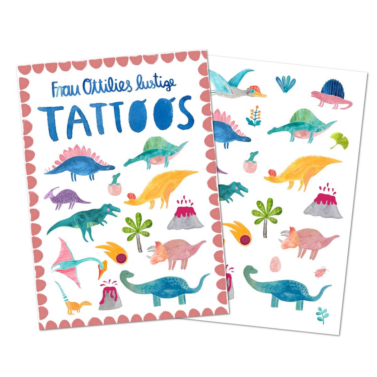 Frau Ottilie Kindertattoos *Dinos*